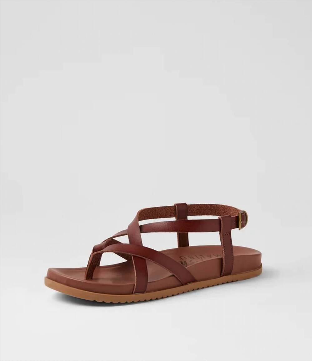 NEW BLOWFISH women's camden sandals in henna